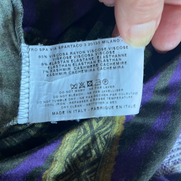 Etro faux wrap dress size 38 - Picture 4 of 5